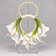 Ari beaded pearl bridal bouquet